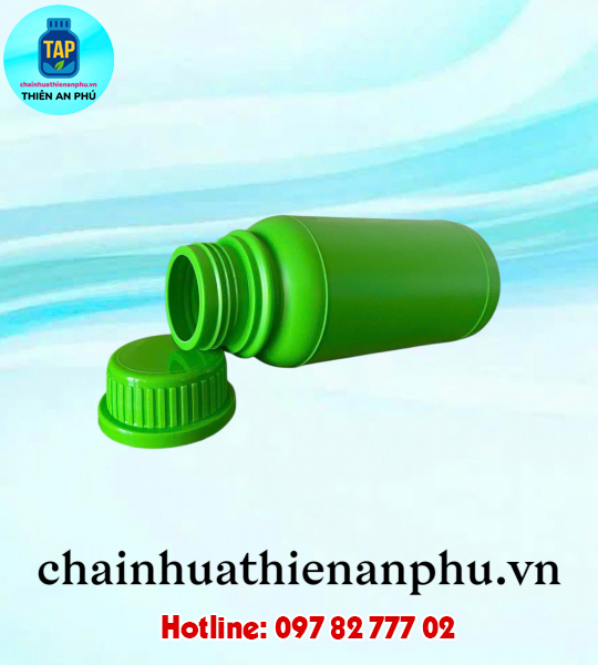 Chai 500ml HDPE Phi 50 - Xanh Chuối