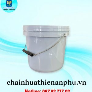 Xô 5kg Trắng Xanh